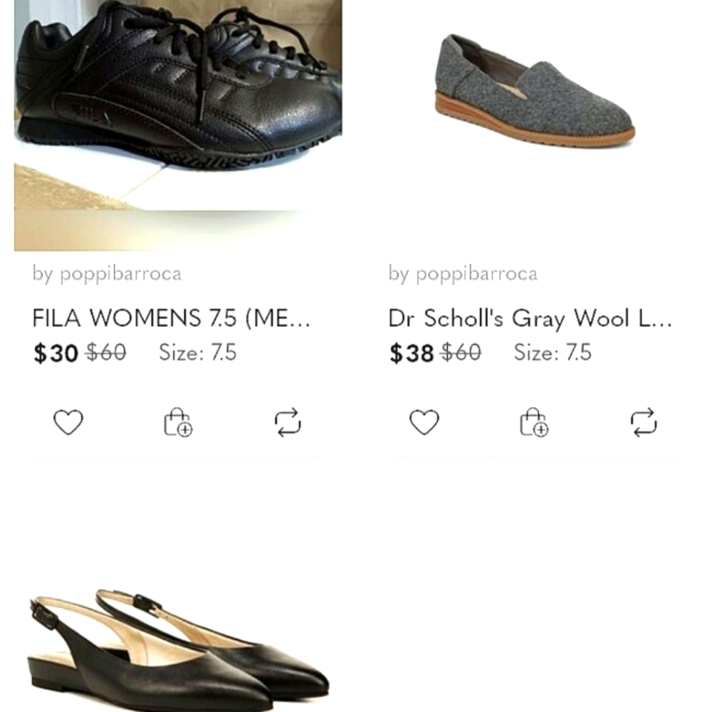 Shoes - 3 Pairs Womens 7.5